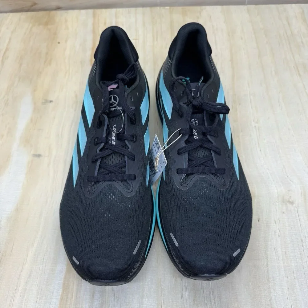 NEW Adidas Mercedes AMG Petronas F1 Supernova Rise Mens Sz 12 Black JR9384